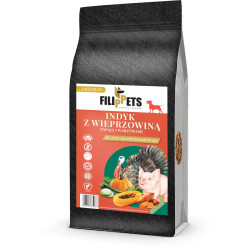 Indyk z wieprzowiną, papają...