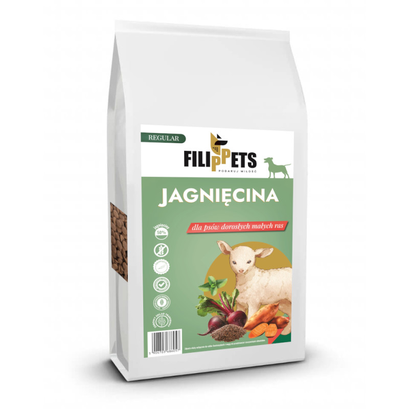 Jagnięcina – dla psów dorosłych małych ras