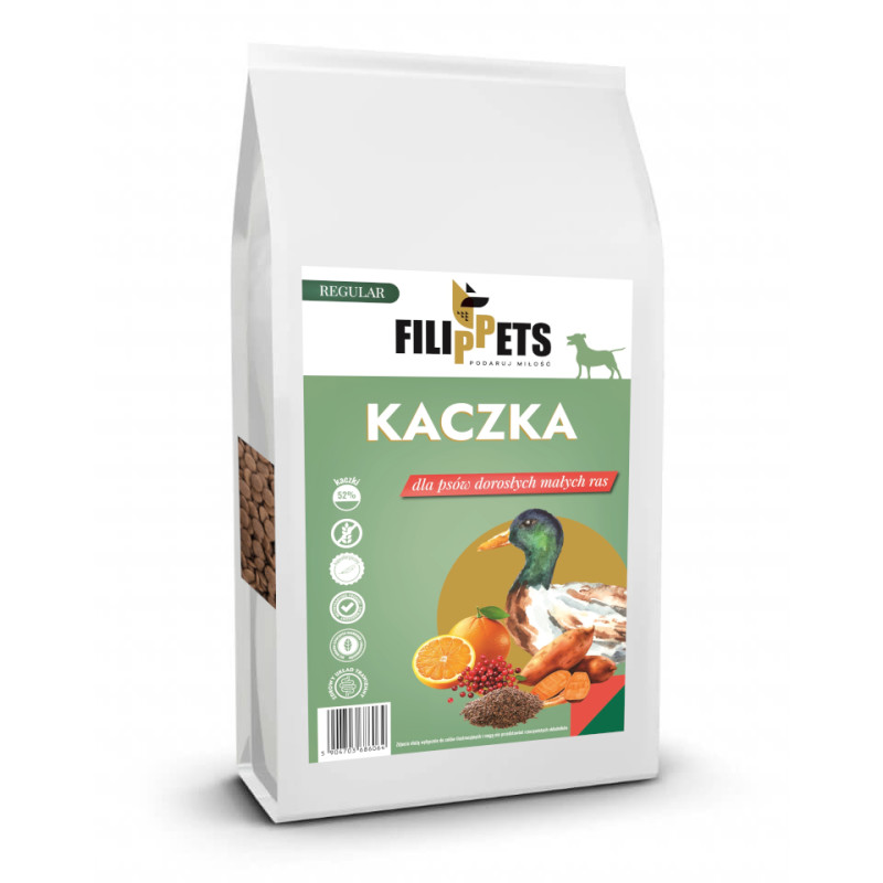 Kaczka – dla psów dorosłych małych ras