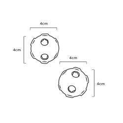 Zabawka dla psa – Rub Hole x2 S